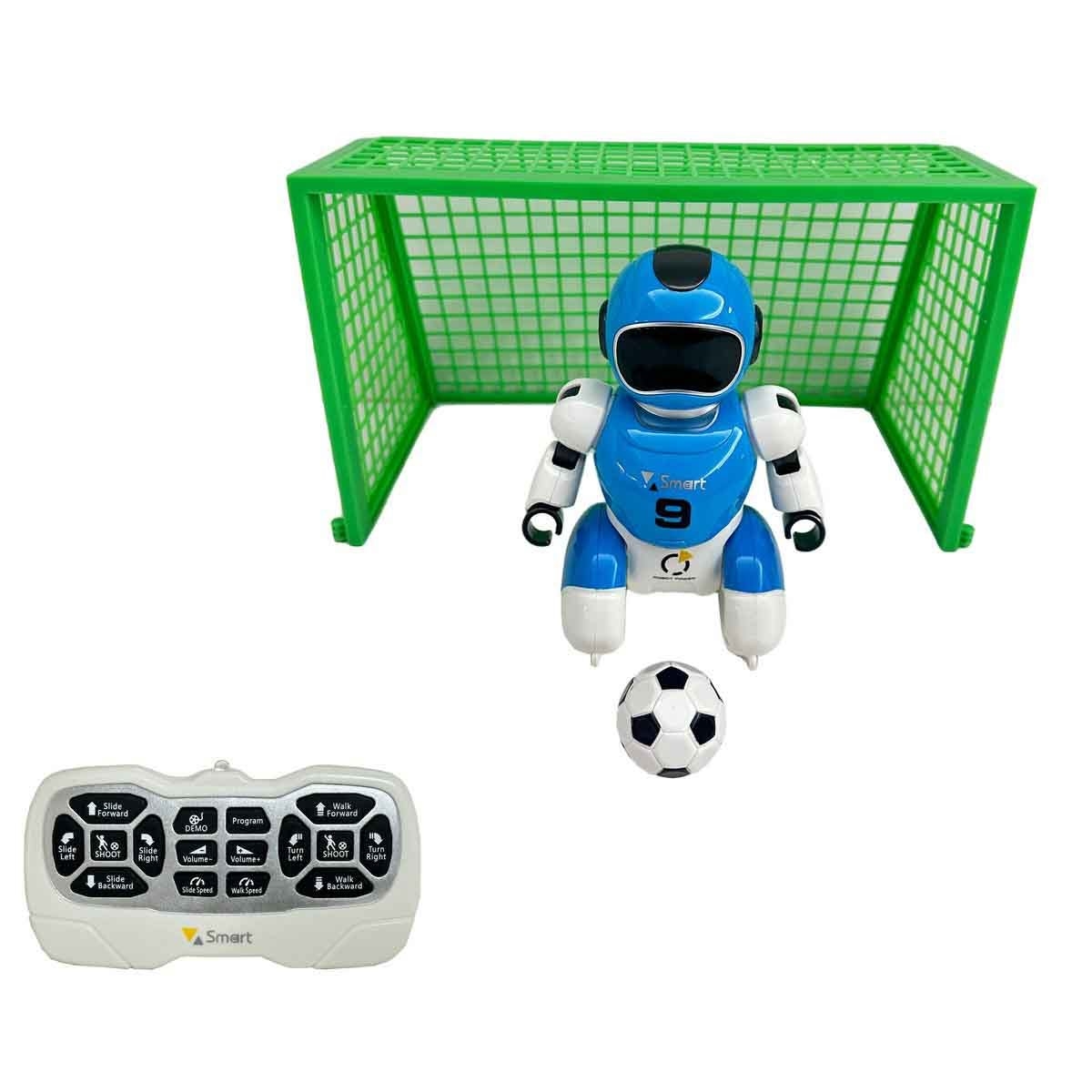 أمويل لعبة روبوت كرة القدم بالتحكم عن بعد للأولاد، عمر 3-4 سنوات