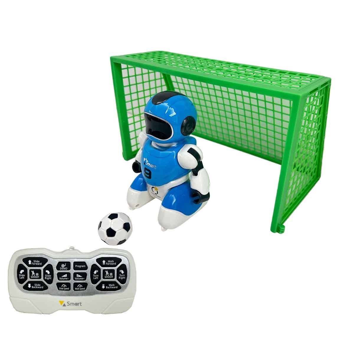 أمويل لعبة روبوت كرة القدم بالتحكم عن بعد للأولاد، عمر 3-4 سنوات