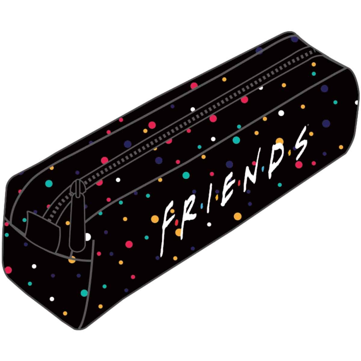 فريندز مجموعة حقيبة ظهر 4 في 1 مع حقيبة غداء وزجاجة ماء ومقلمة