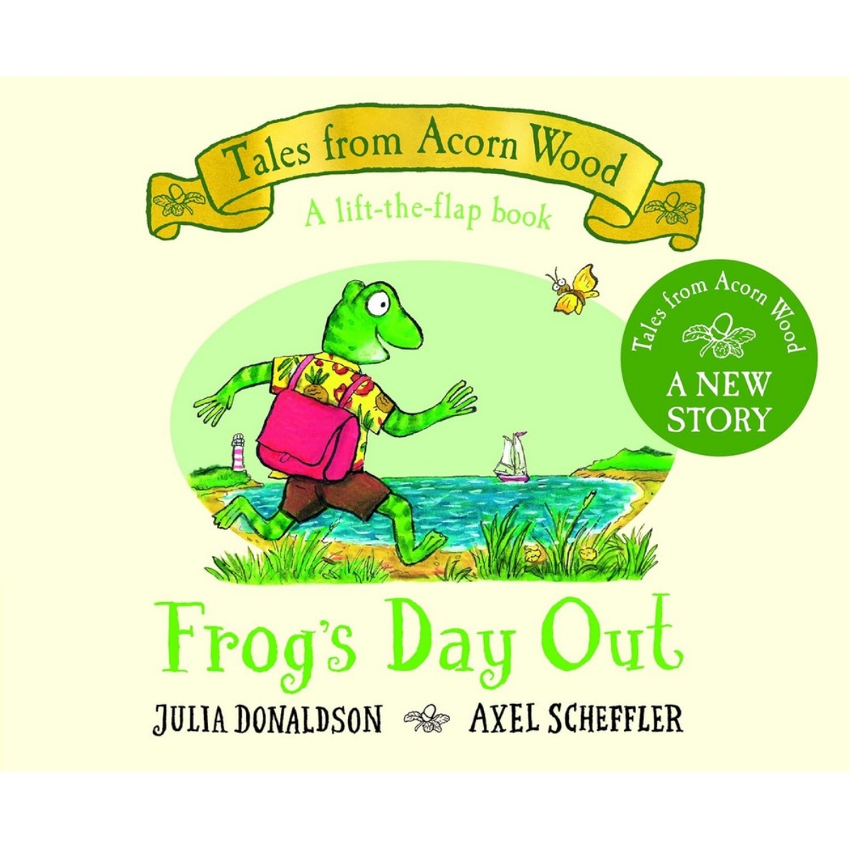 Frog’s Day Out: قصة ارفع الصفحات من تأليف جوليا دونالدسون – 25 أبريل 2024