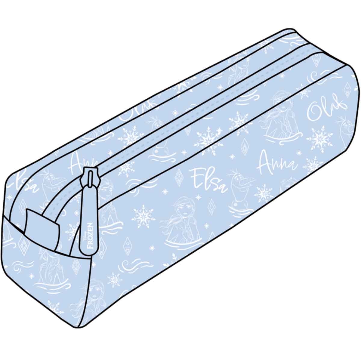 فروزن مجموعة حقيبة ظهر 4 في 1 مع صندوق غداء وزجاجة ومقلمة