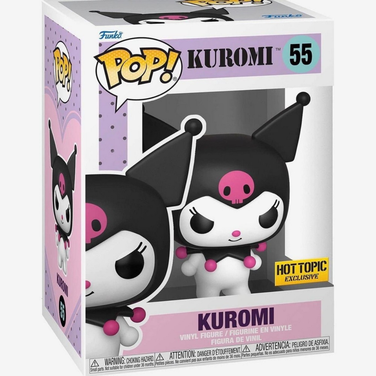 Funko POP! Sanrio: Hooded Kuromi (Exc) Bobblehead Unisex, 3-4 Years