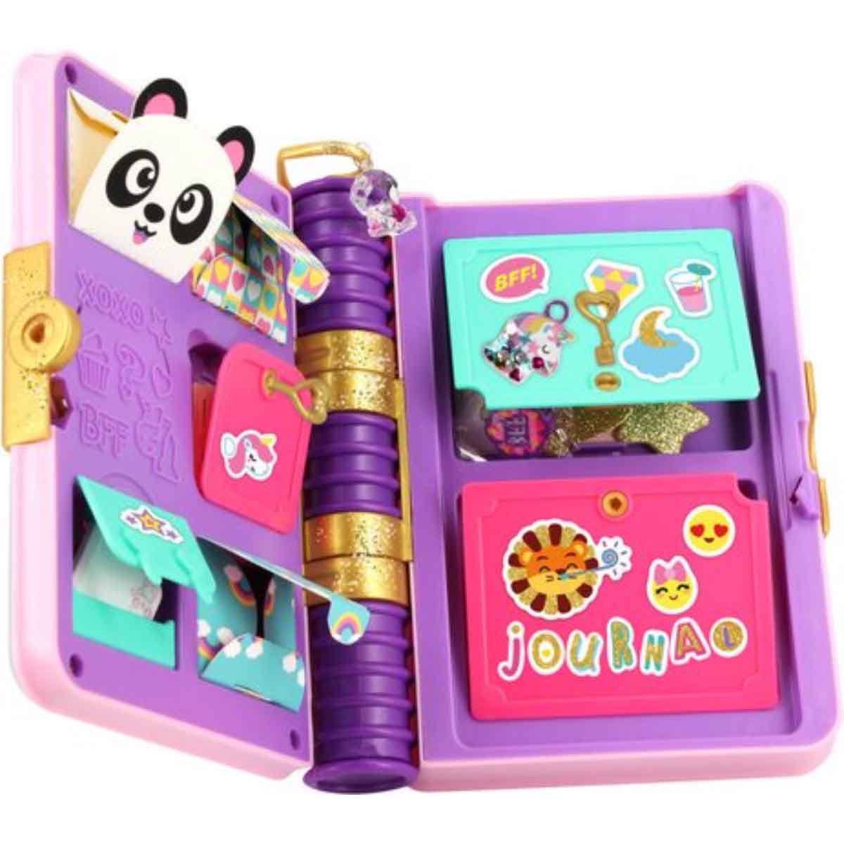 فن لوكيتس مفكرة سرية إصدار لامع للفتيات عمر 5-7 سنوات