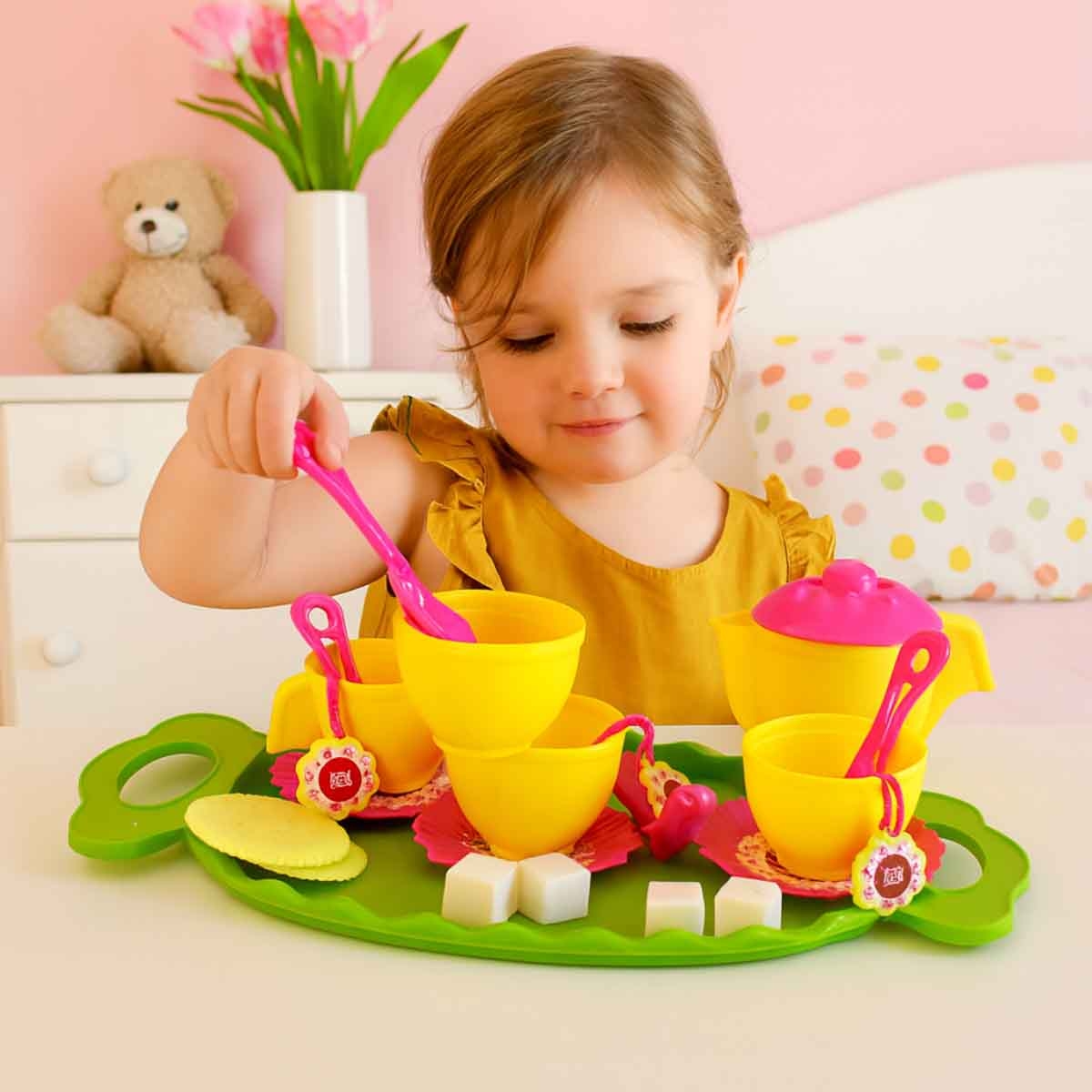 Funskool Giggles Tea Party Set Unisex, 3-4 Years