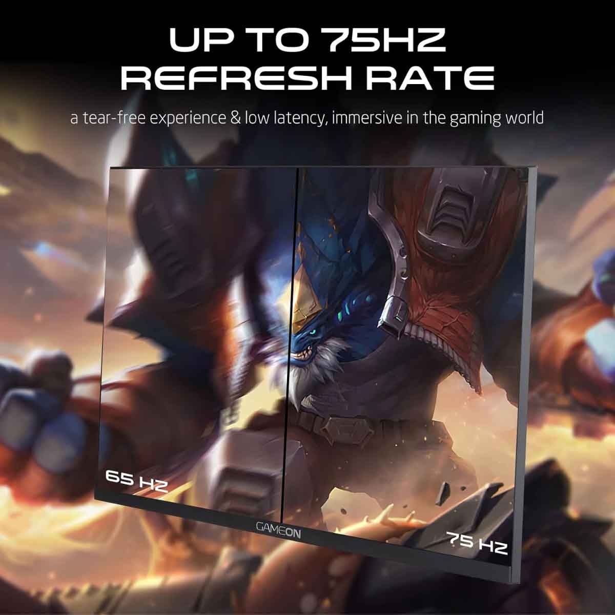 Game On 24" GOB24FHD75IPS FHD 75Hz IPS Gaming Monitor