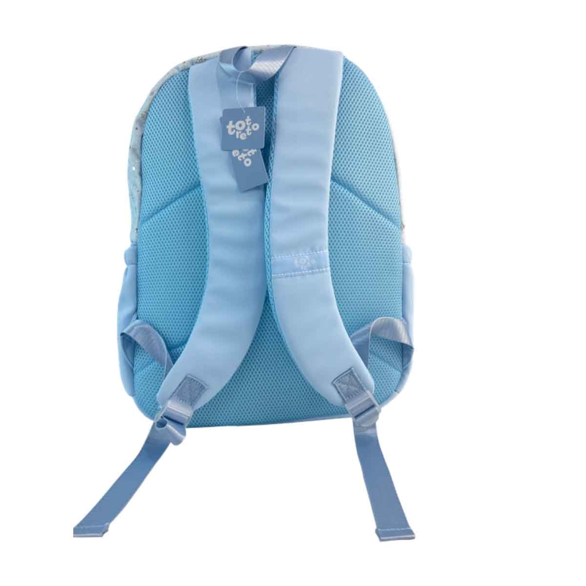 حقيبة ظهر مدرسية بسحابات متينة وأحزمة قابلة للتعديل مقاس 18 انش