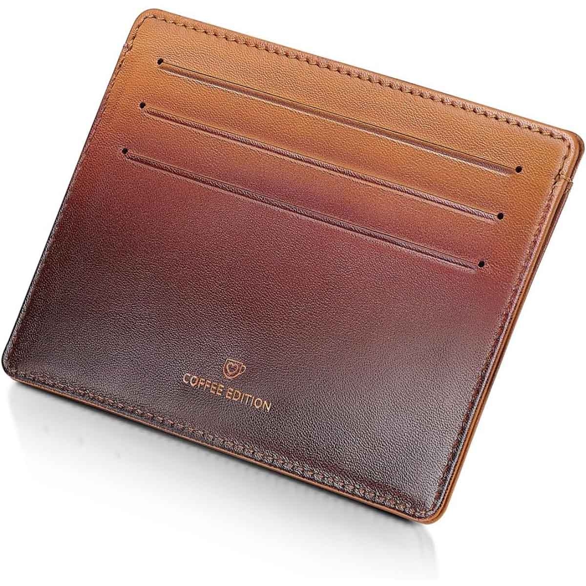 شيفر طقم هدية قلم حبر جاف 100 بني قهوة مطفي مع حامل بطاقات بني قهوة