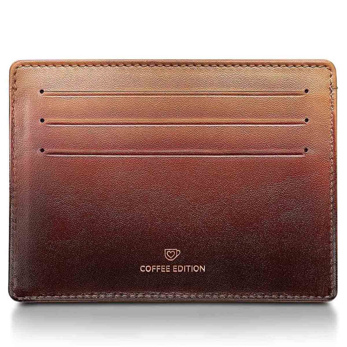 شيفر طقم هدية قلم حبر جاف 100 بني قهوة مطفي مع حامل بطاقات بني قهوة