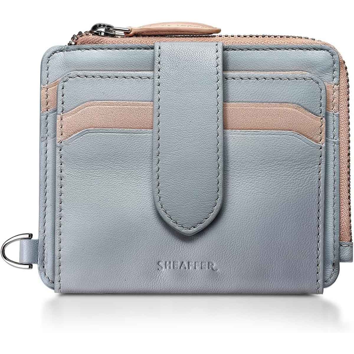 شيفر طقم هدية قلم حبر جاف 100 تدرج لؤلؤي مع محفظة جيلّي باستيل