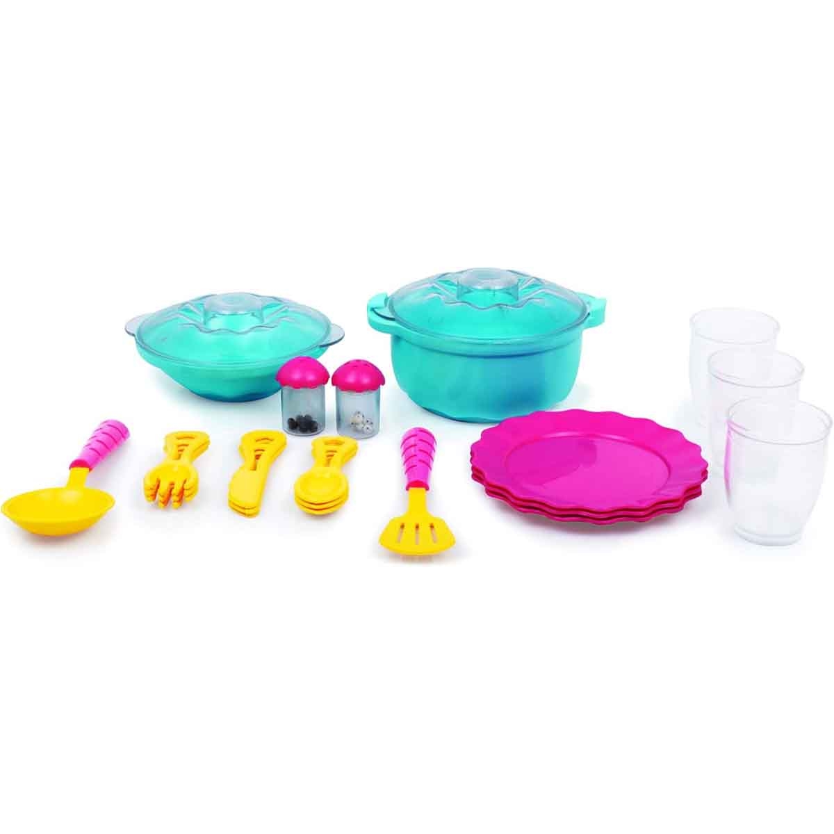 Giggles Dinnerware Set Kitchen Toy Girls, 3-4 Years