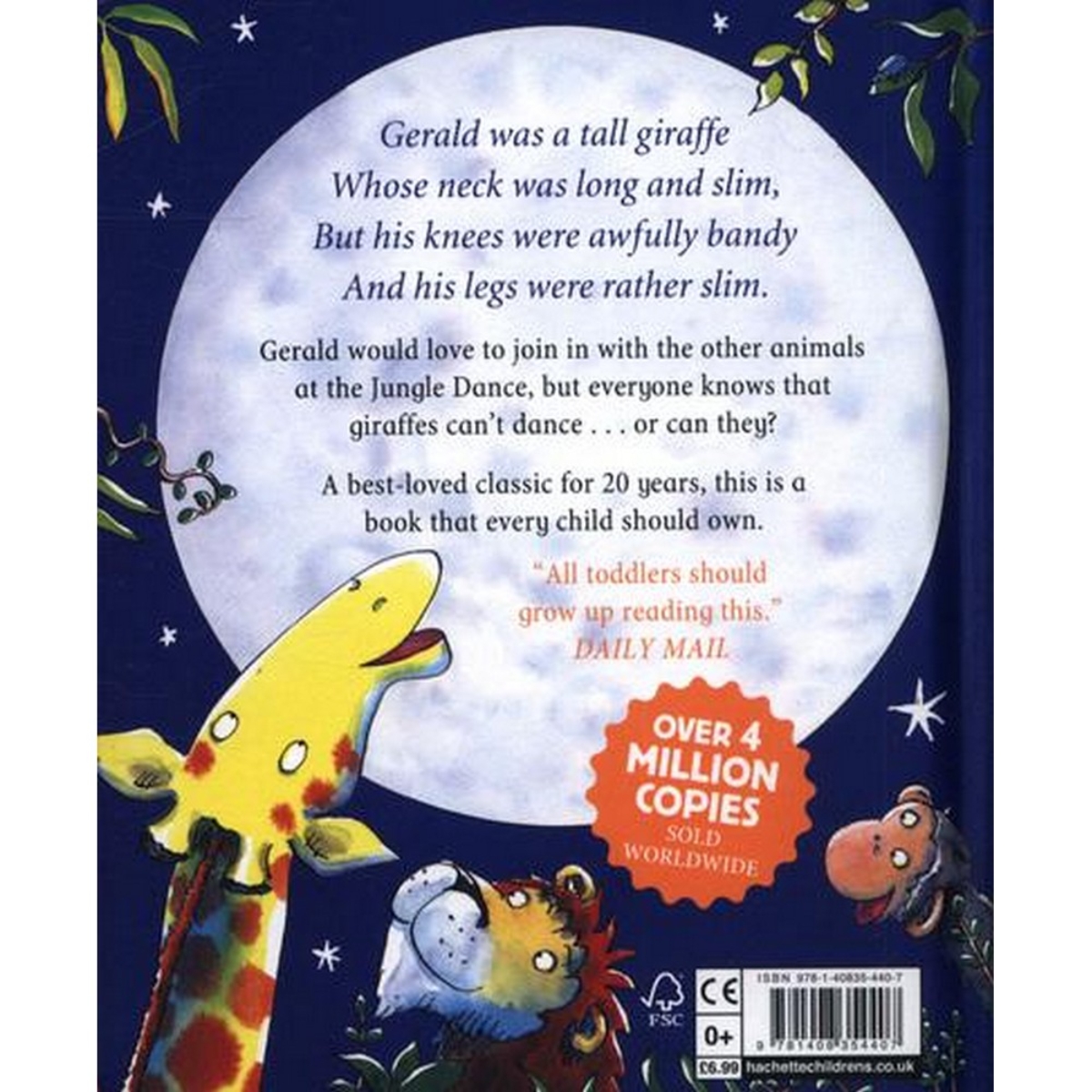 Giraffes Can't Dance: كتاب لوحي بغلاف صلب تأليف جايلز أندريا - 9 أغسطس 2018