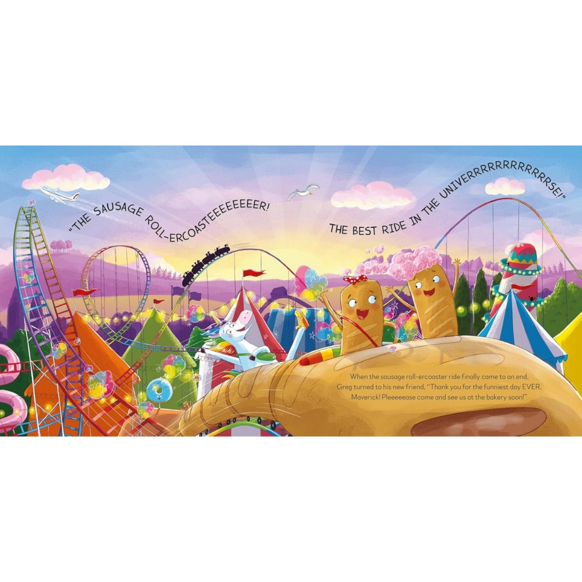 Greg The Sausage Roll: أطرف يونيكورن في العالم تأليف مارك و روكسان هويل - 15 أغسطس 2024