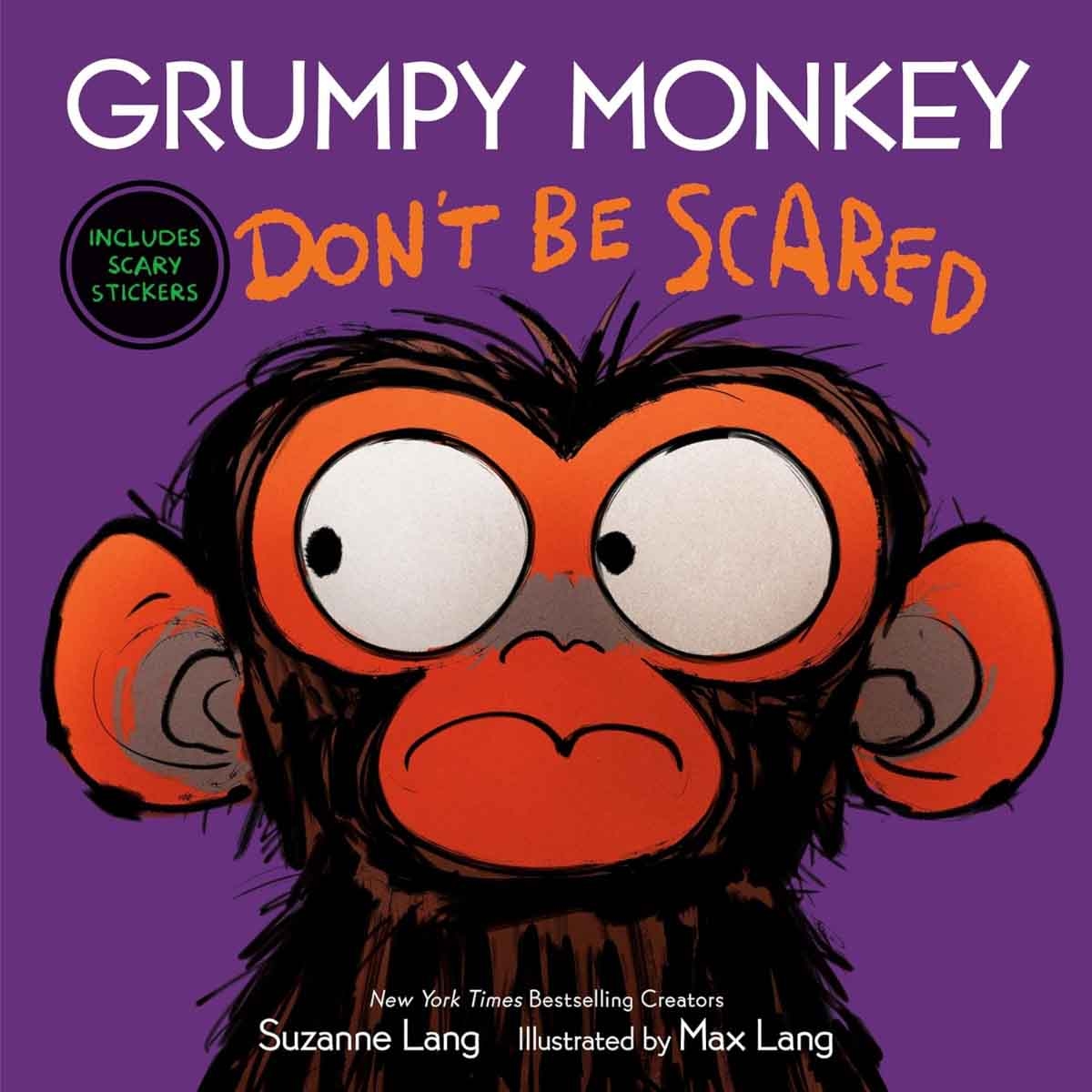 Grumpy Monkey Don't Be Scared by Suzanne Lang - 11-07-2023