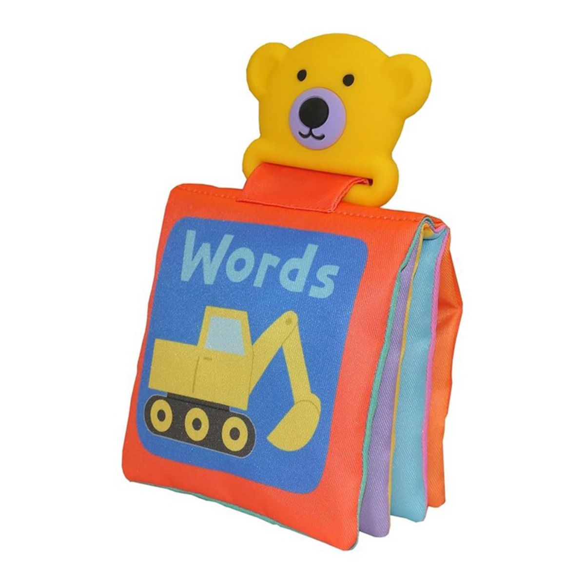 Happy Baby Words: كتاب قماشي ومهدئ للتسنين تأليف روجر بريدي - 3 أكتوبر 2024