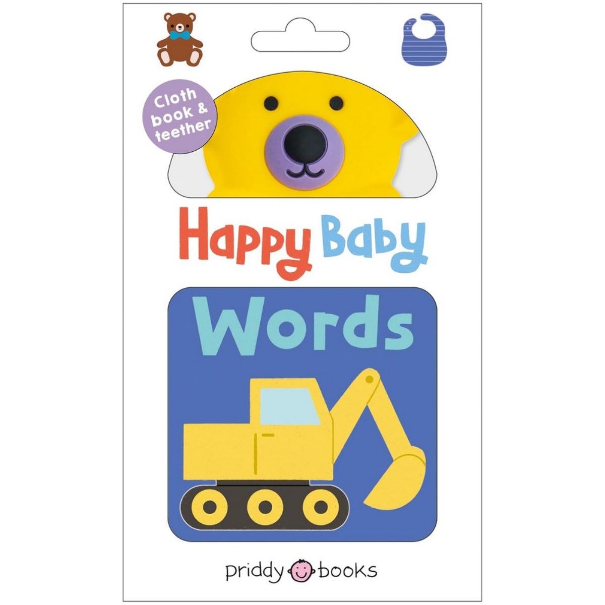 Happy Baby Words: كتاب قماشي ومهدئ للتسنين تأليف روجر بريدي - 3 أكتوبر 2024