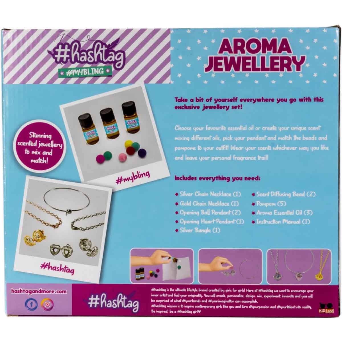 هاشتاغ طقم حِرف لصنع مجوهرات عطرية للبنات، 5-7 سنوات