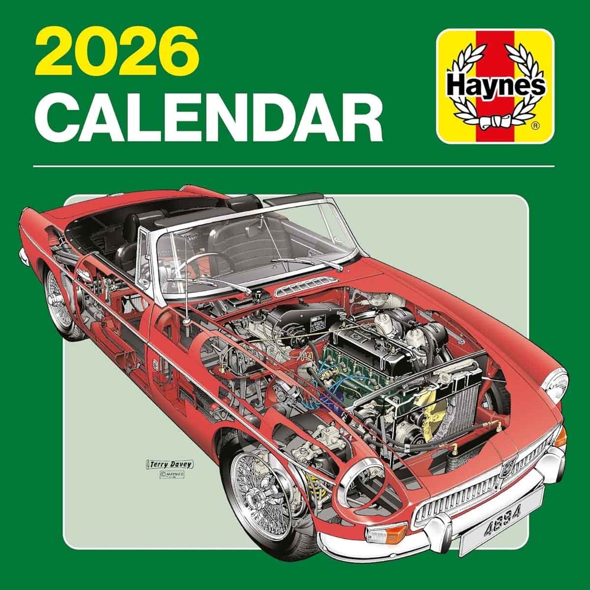 Haynes Calendar 2026 by Haynes Publishi - 28-07-2025