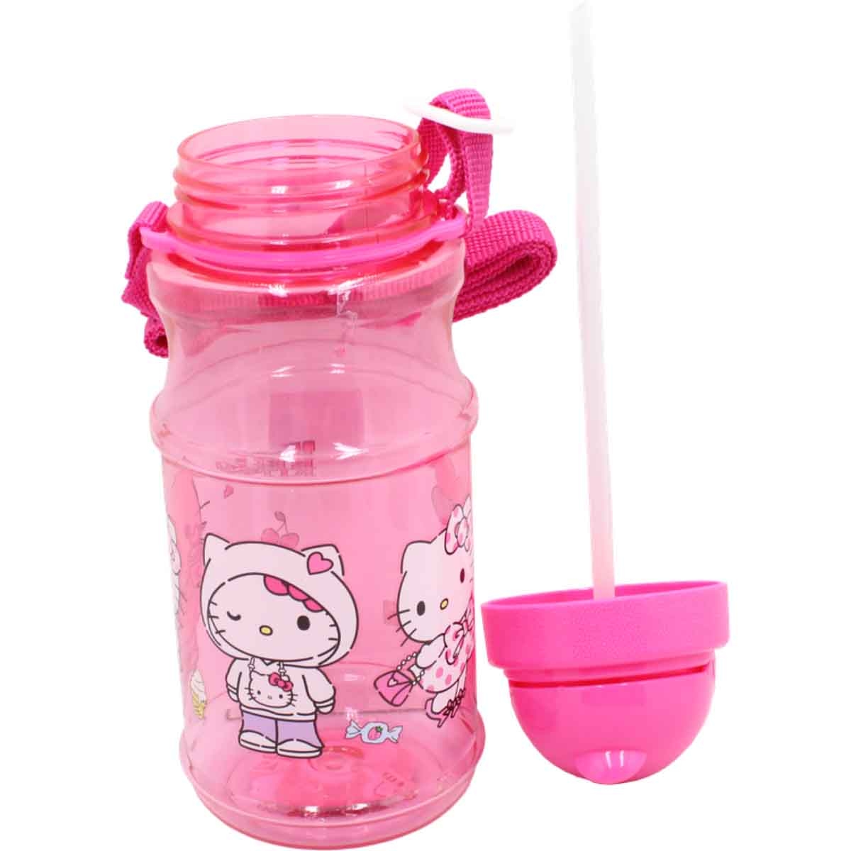 هيلو كيتي زجاجة ماء شفافة خفيفة الوزن