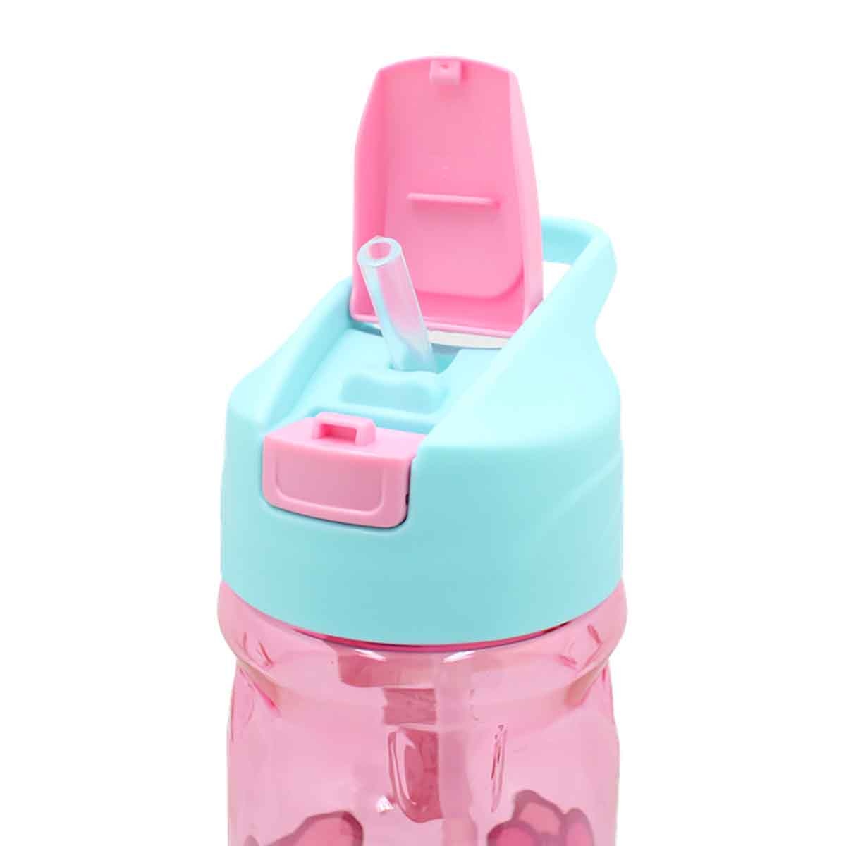 هيلو كيتي زجاجة ماء وردية سانريو سعة 600 مل