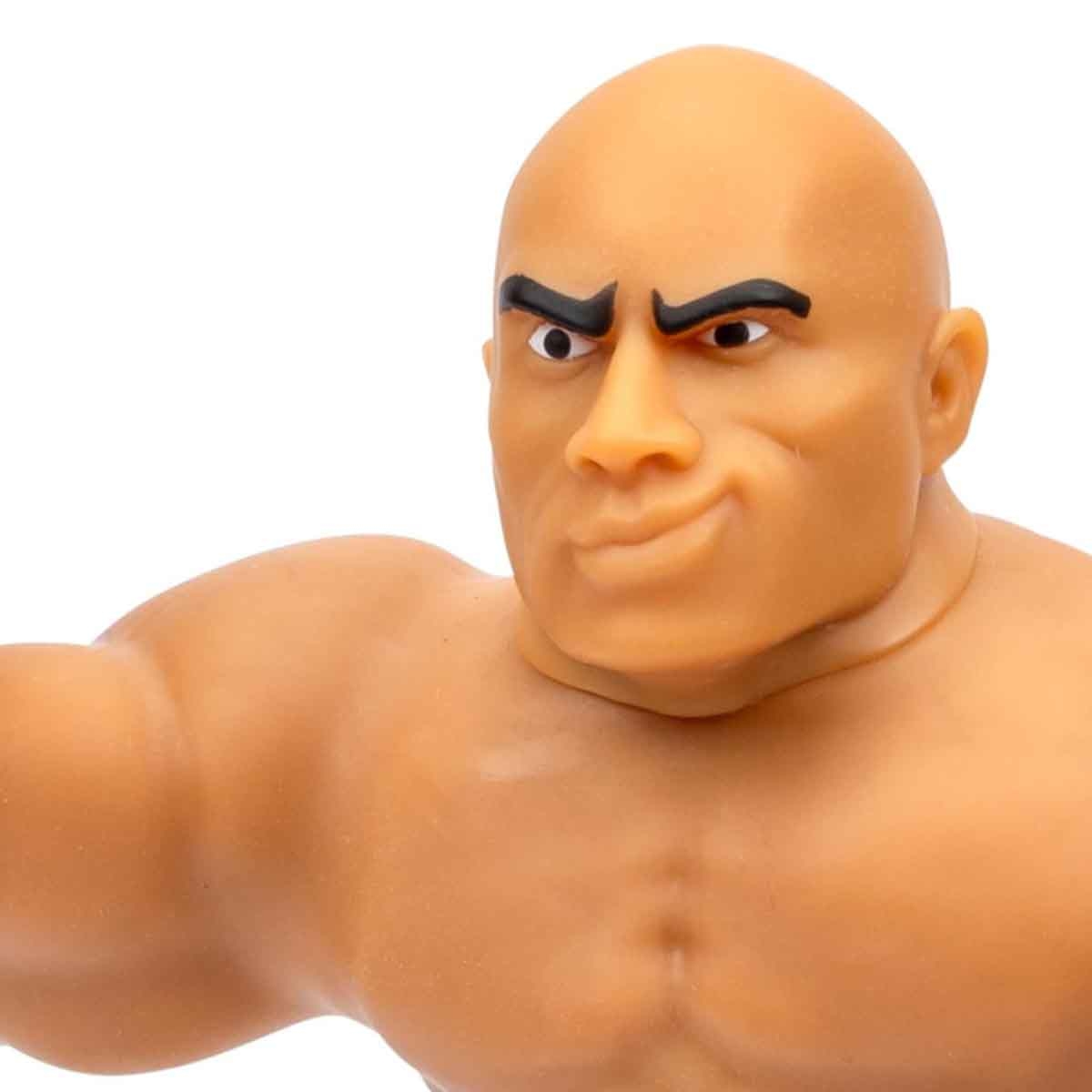 Heroes of Goo Jit Zu 5″ WWE Superstar The Rock Action Figure Unisex, 5-7 Years