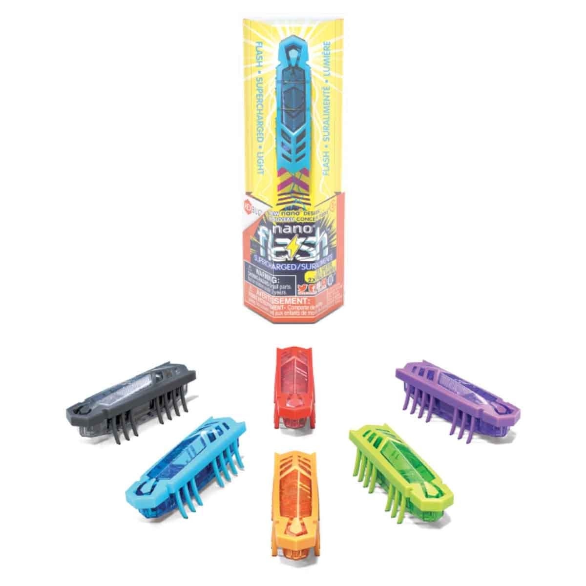 هيكس باج مجموعة نانو فلاش متنوعة مع أحجية فور دي بيلد وأحجية رافنسبورجر، للجنسين، 3-4 سنوات