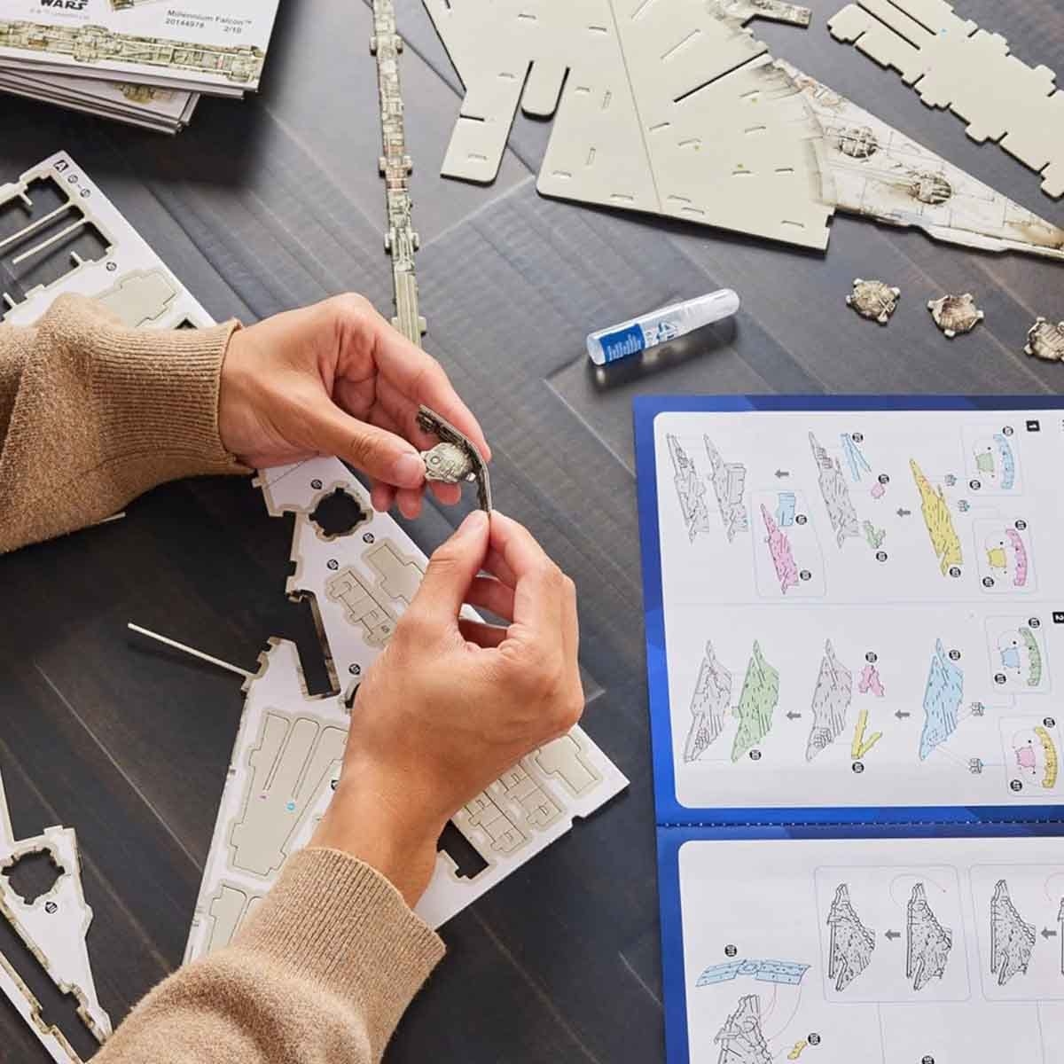 هيكس باج مجموعة نانو فلاش متنوعة مع أحجية فور دي بيلد وأحجية رافنسبورجر، للجنسين، 3-4 سنوات