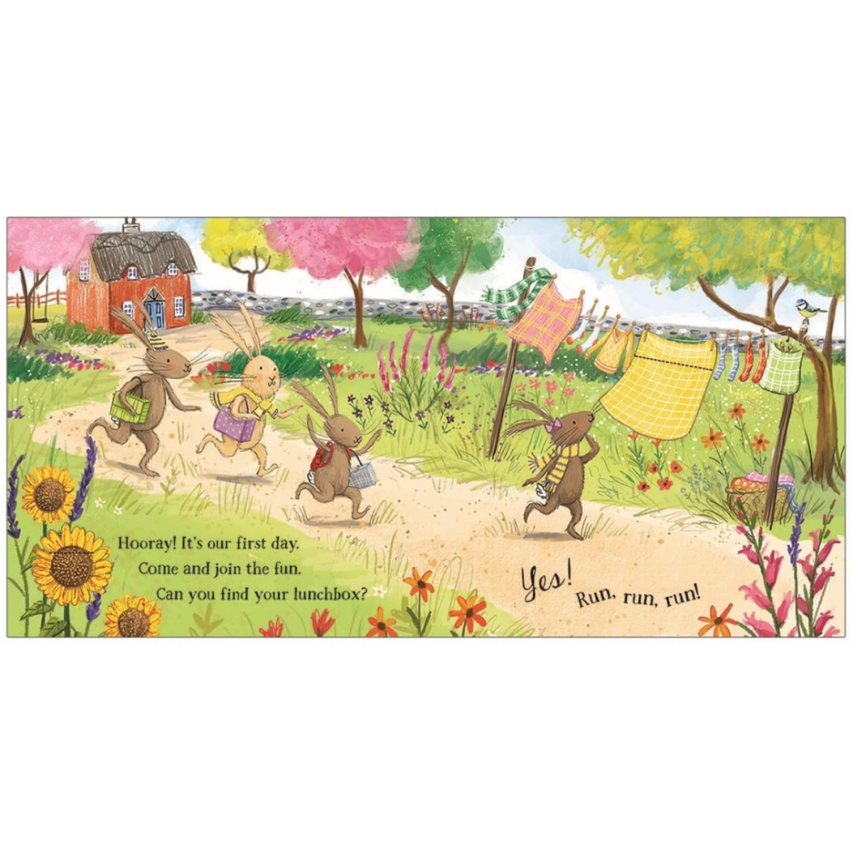 Hooray! It's Our First Day: مغامرة تفاعلية بفتح الألواح من تأليف مارثا مومفورد - 4 يوليو 2024