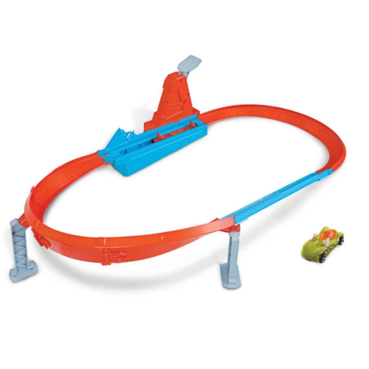 Hot Wheels Color Shifters Car & AL Rapid Raceway Champion Playset Bundle Unisex, 3-4 Years