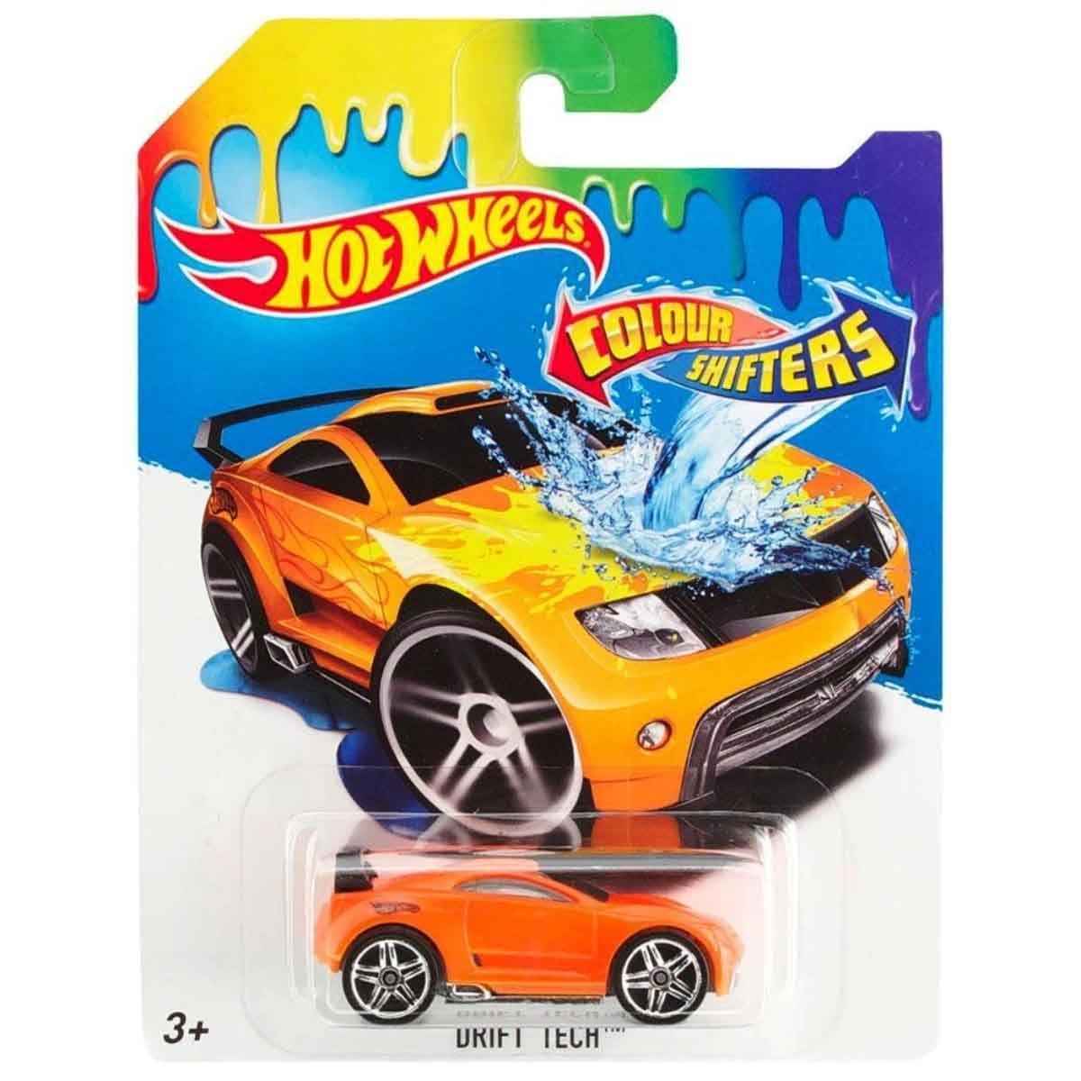Hot Wheels Color Shifters Car & AL Rapid Raceway Champion Playset Bundle Unisex, 3-4 Years