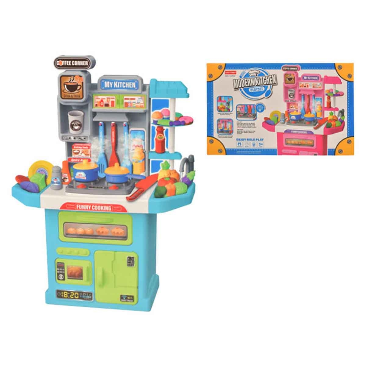 Huada Toys HDT1AT05 Kitchen Playset with Mist Spray Unisex, 3-4 Years