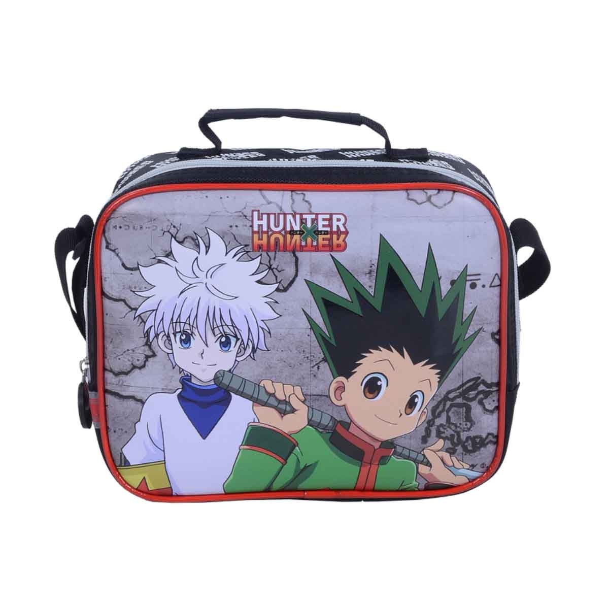 هنتر × هنتر حقيبة غداء مدرسية معزولة بتصميم أنمي