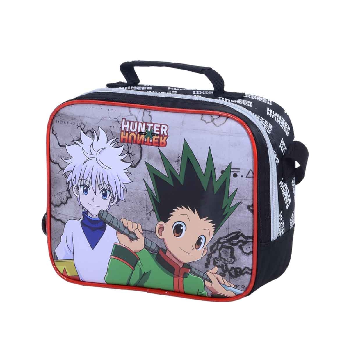 هنتر × هنتر حقيبة غداء مدرسية معزولة بتصميم أنمي