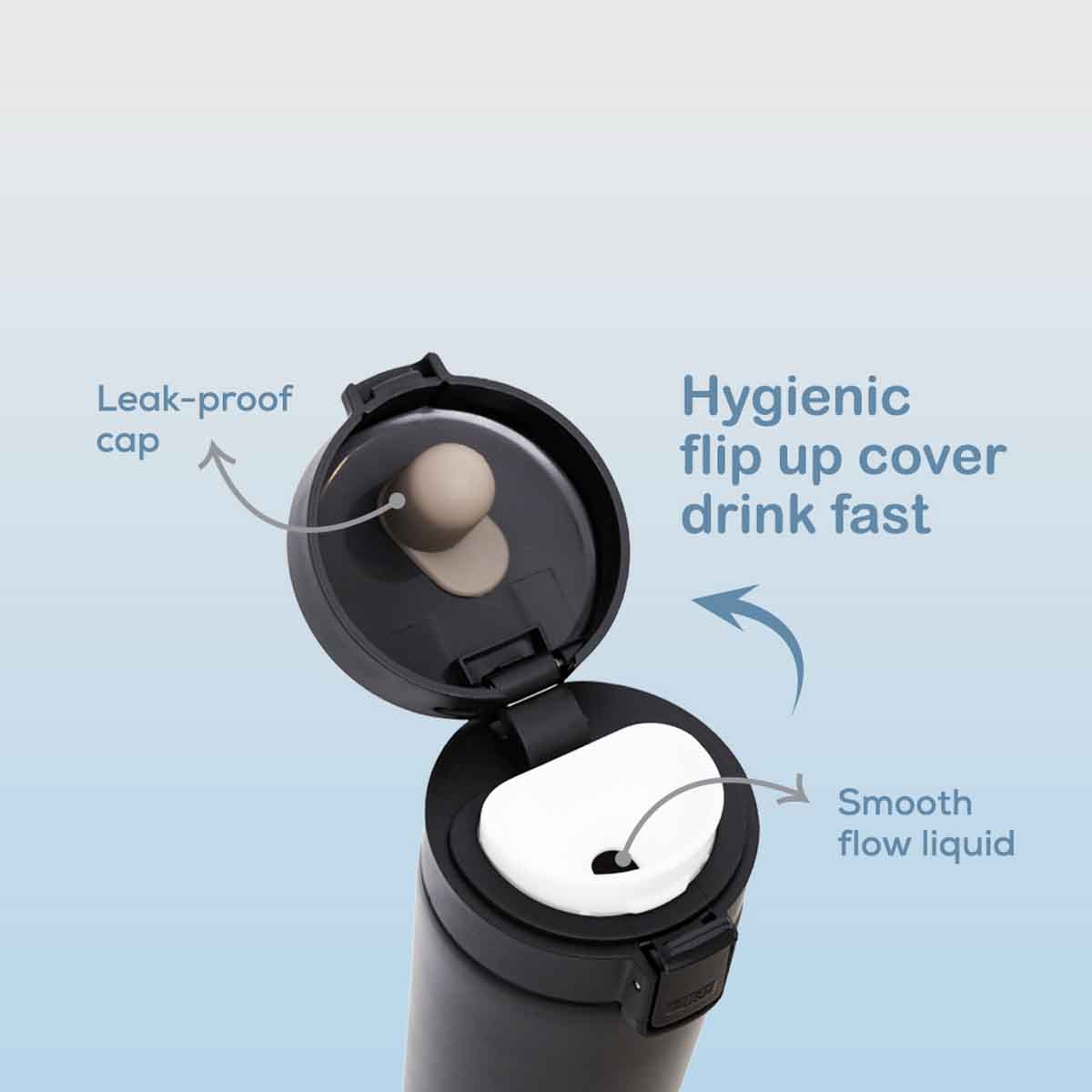 HYDROBREW 500ml Insulated Tumbler Water Bottle Unisex, 3-4 Years