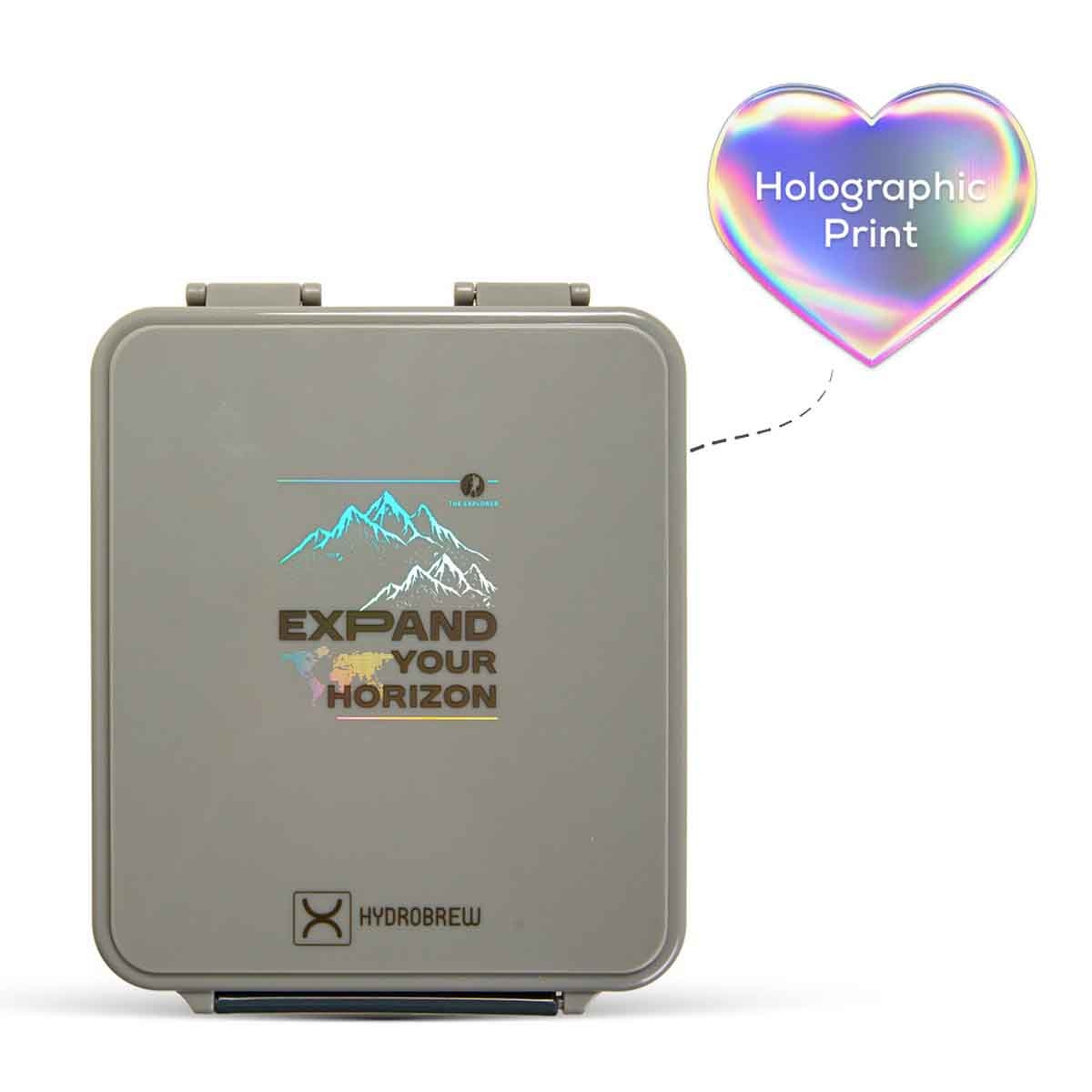 هيدروبرو صندوق غداء بنتو أدفنتشر مع وعاء طعام من ستانلس ستيل