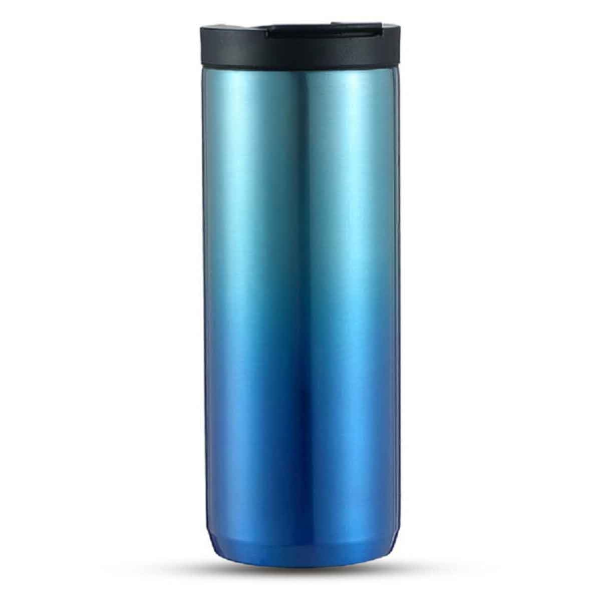 هايدروبرو زجاجة ماء تامبلر معزولة بجدار مزدوج 500 مل باللون الأزرق