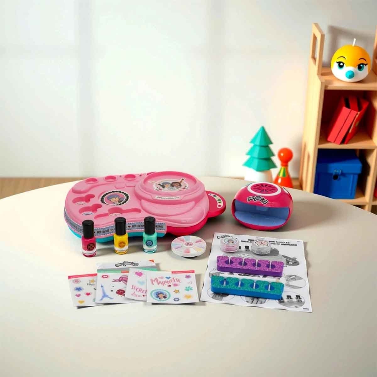 Ily Fashion Bandz Jewelry Egg & Miraculous Manicure Bundle Pack Girls, 5-7 Years