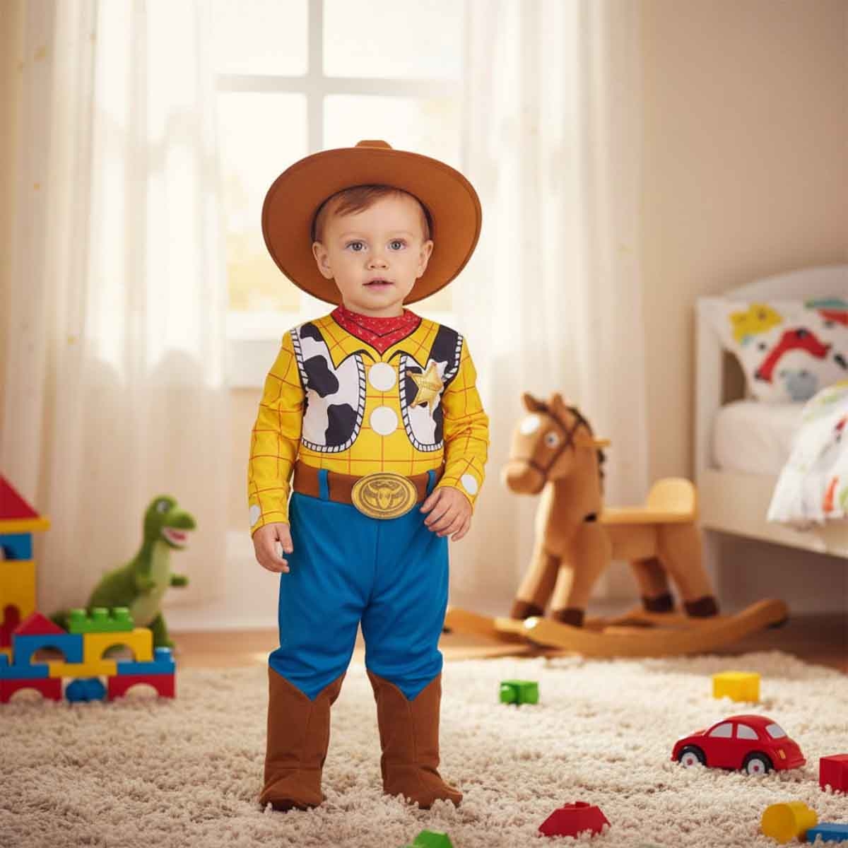 Disney & Pixar Toy Story Woody Deluxe Costume Boys, 12-18 Months