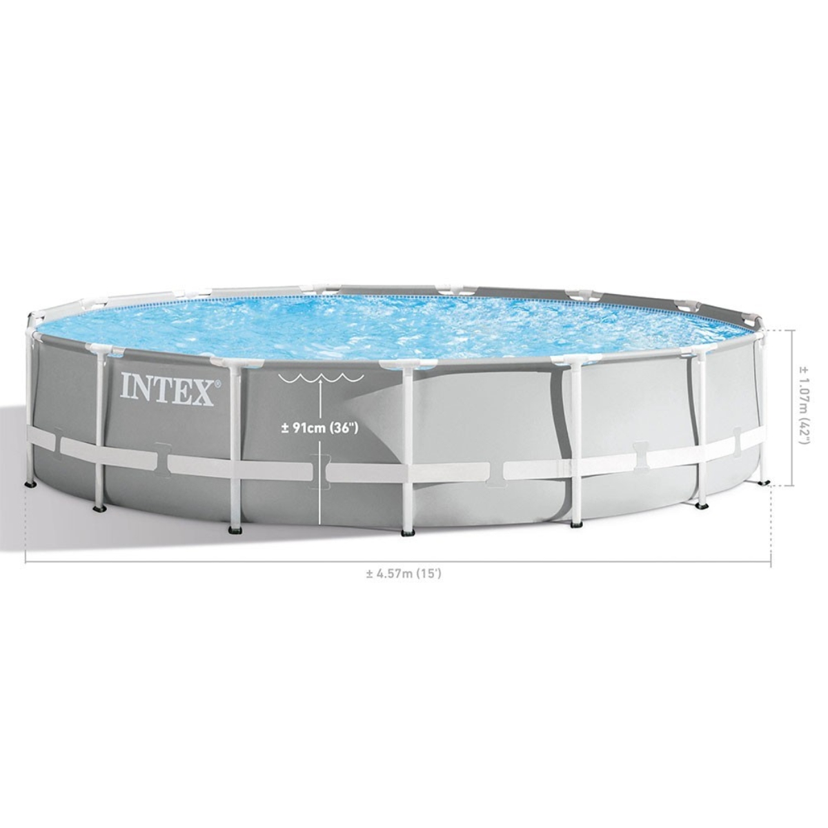 Intex 180" Prism Frame Pool Set Unisex, 5-7 Years