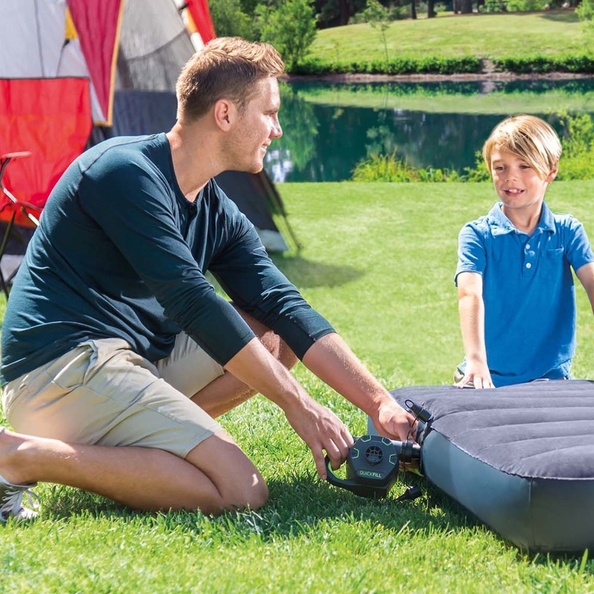 إنتكس مضخة كهربائية كويك فيل AC بجهد 220 فولت، موديل 66642، للجنسين