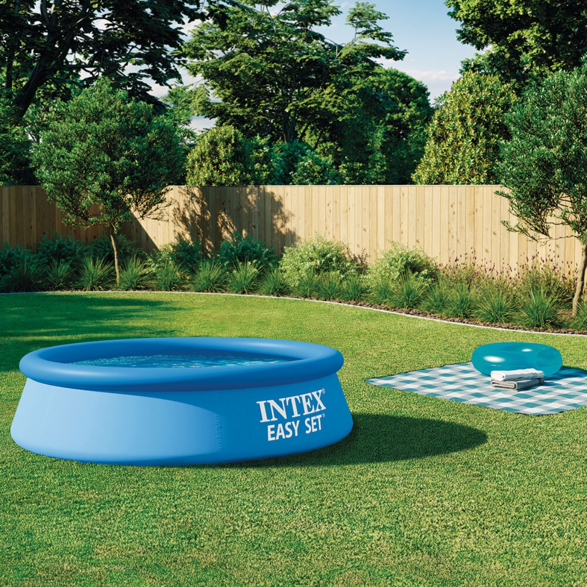Intex 96″ x 24″ Easy Set Pool Unisex, 5-7 Years