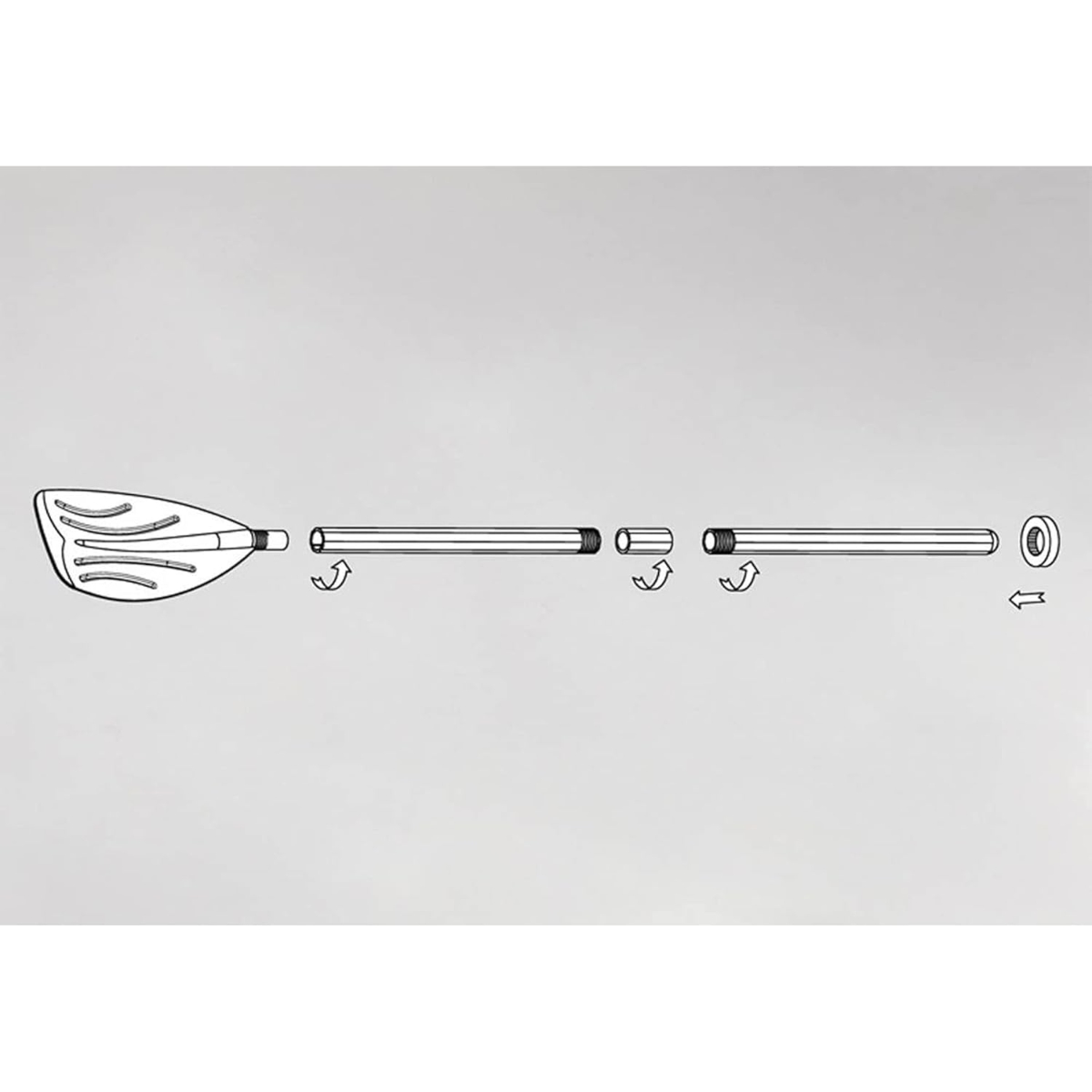 إنتكس مجاديف فرنسية ديلوكس للجنسين، 13 سنة فما فوق، مجموعة من 2