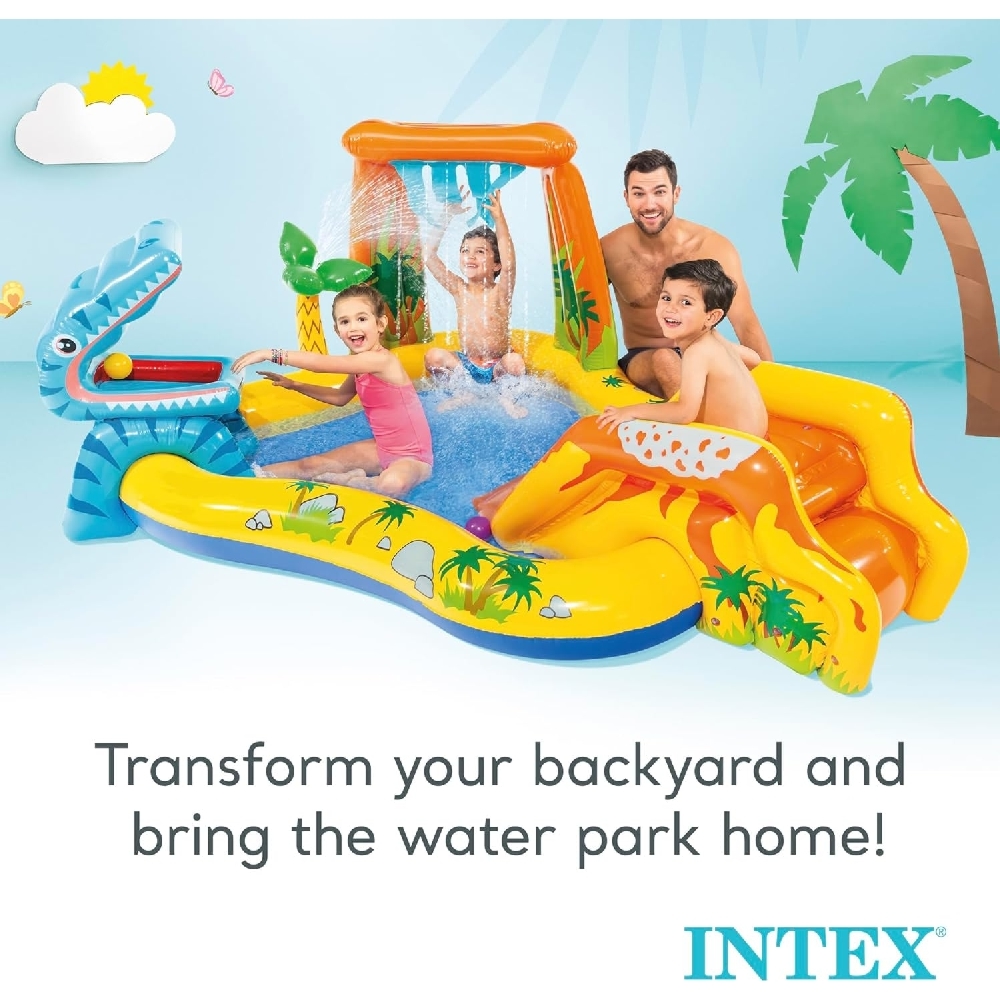 Intex Dinosaur Play Center Unisex, 3-4 Years