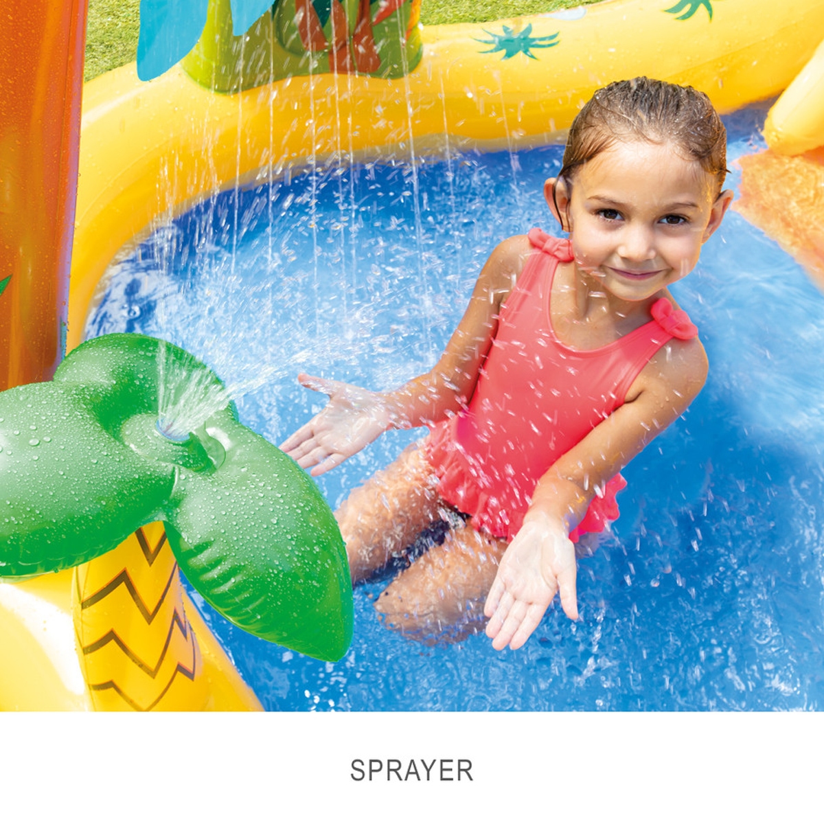 Intex Dinosaur Play Center Unisex, 3-4 Years