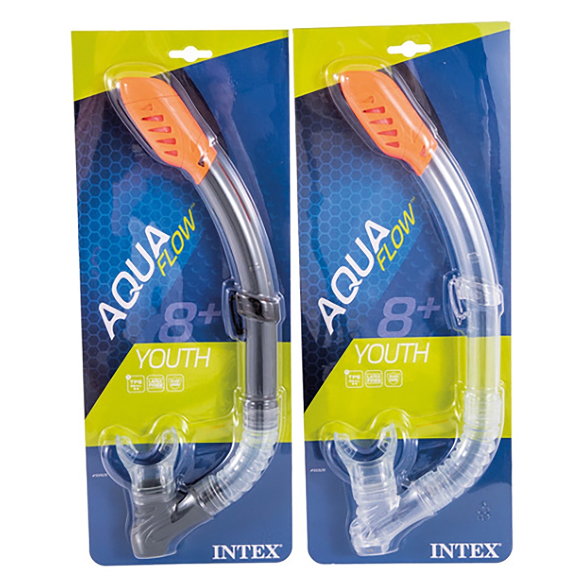 Intex Easy Flow Snorkels Unisex, 8-10 Years