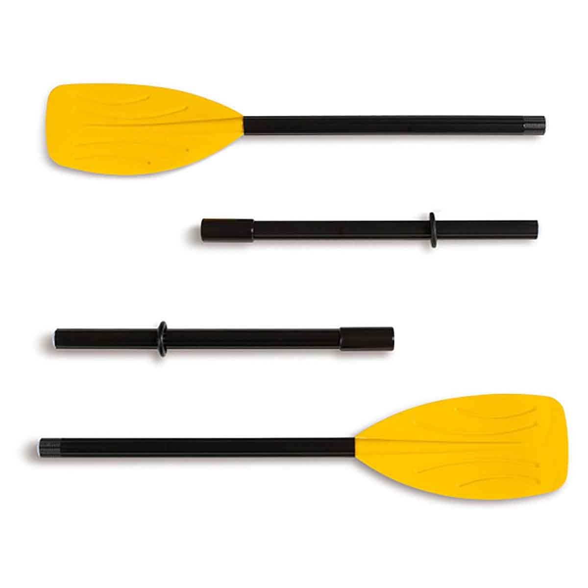 Intex Explorer 100 Boat with Deluxe French Oars Bundle Unisex, 5-7 Years