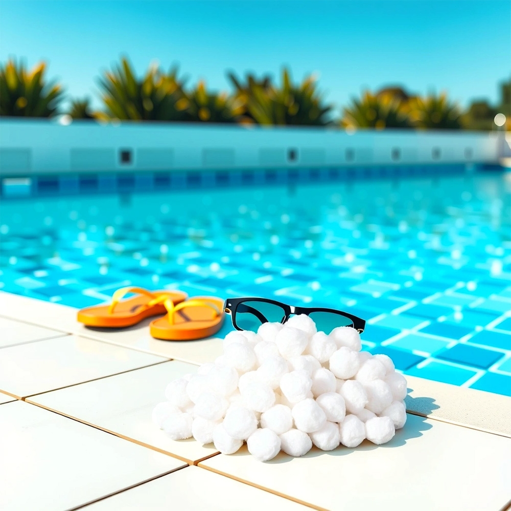 إنتكس كرات ألياف لمرشح المياه للجنسين