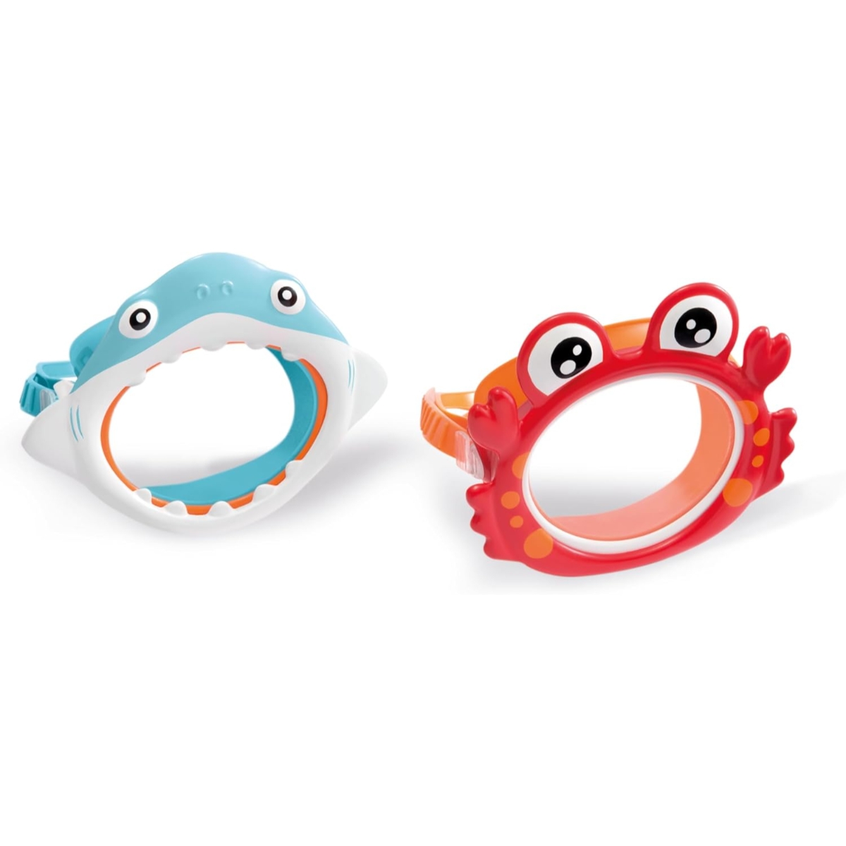 إنتكس مجموعة أقنعة غطس ممتعة متنوعة للجنسين، 3-4 سنوات