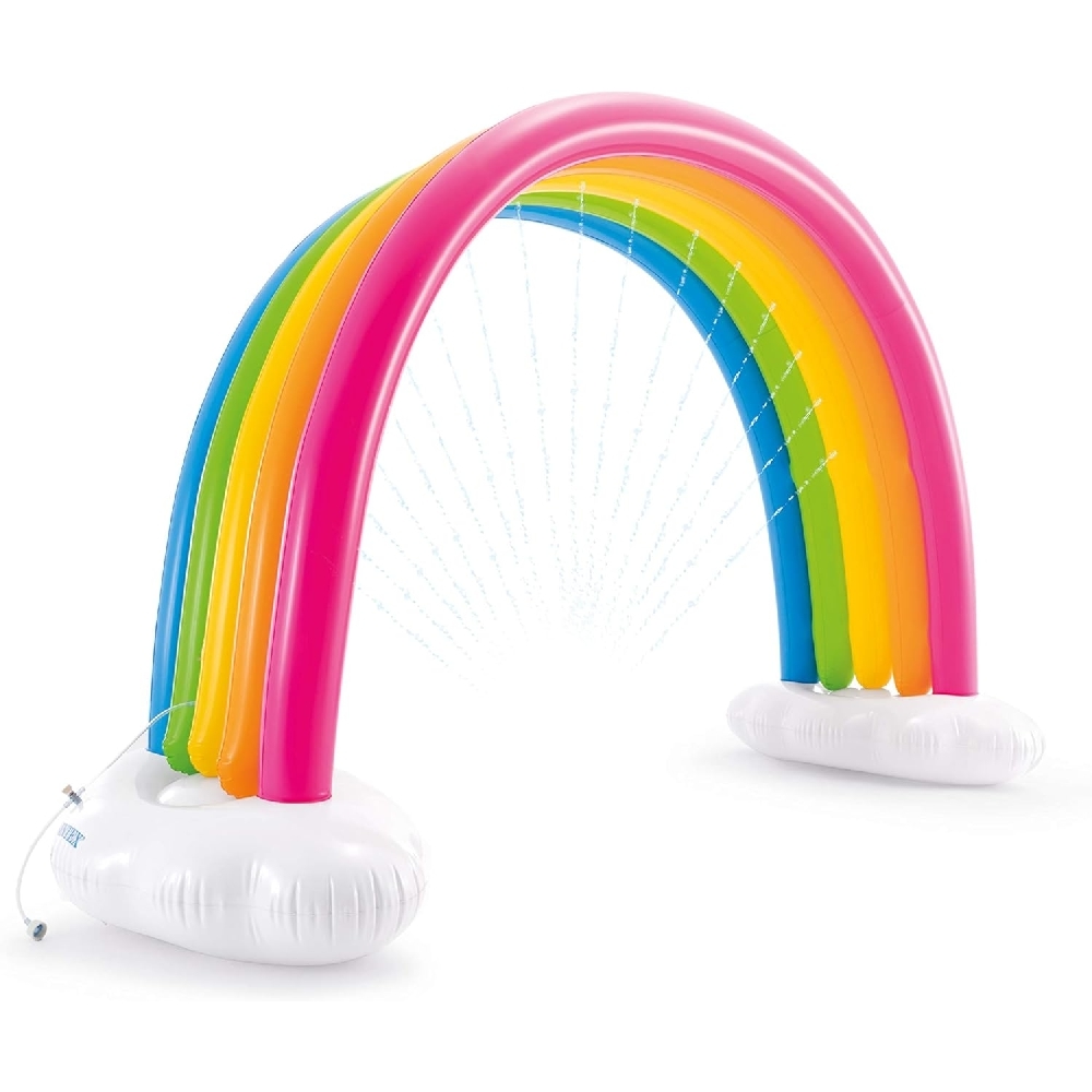 Intex Inflatable Rainbow Cloud Sprinkler Unisex, 3-4 Years