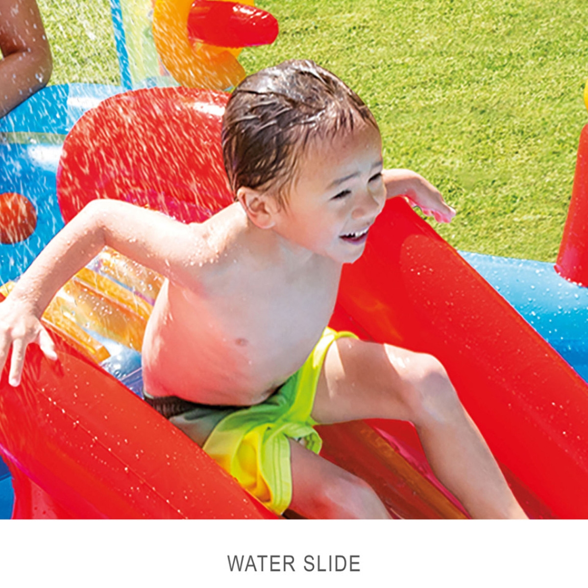 إنتكس مركز لعب بشكل خاتم قوس قزح للجنسين، 3-4 سنوات