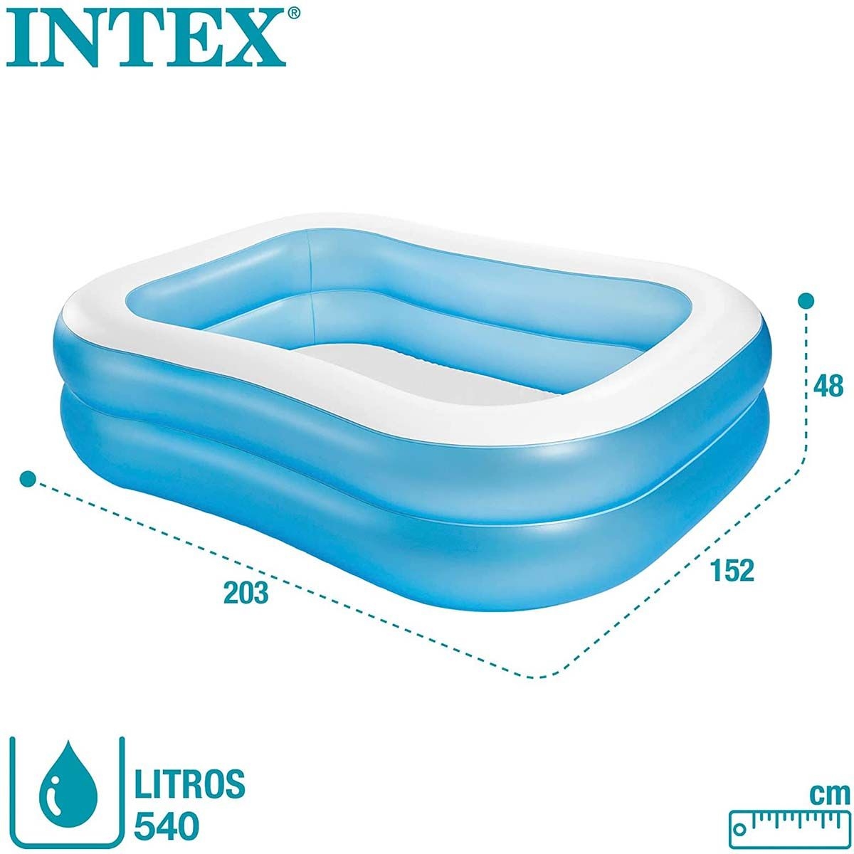 Intex Swim Center Family Swimming Pool Unisex, 3-4 Years